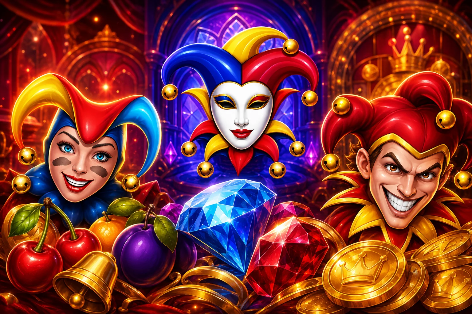 Ilustración original del Joker; no es una captura de una partida